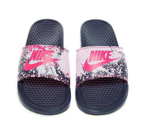 nike benassi slippers dames roze|Nike Women's Benassi Just Do It Slide Sandal.